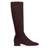 DOLORES KNEE-HIGH | Women Donald Pliner Shoes Dark Brown Suede