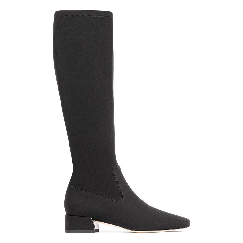 DOLORES KNEE-HIGH | Women Donald Pliner Shoes Black Crepe