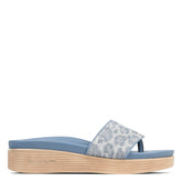 FIFI | Women Donald Pliner Shoes Denim Leopard