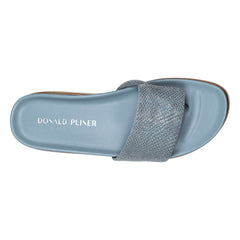 FIFI | Women Donald Pliner Shoes Denim Snake