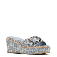 ALFEE | Women Donald Pliner Shoes Denim Leopard