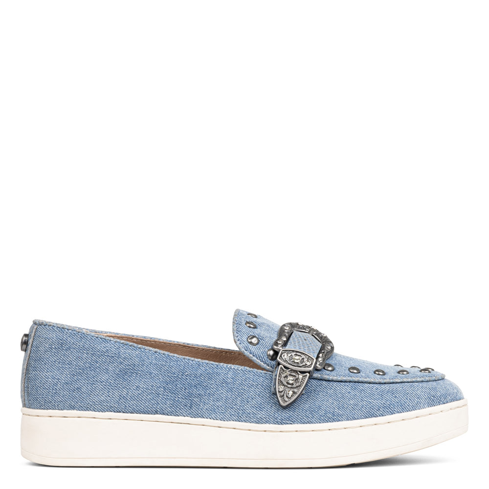 TAMARA | Women Donald Pliner Shoes Blue Denim