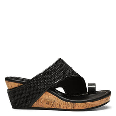 GYER | Women Donald Pliner Shoes Black Raffia
