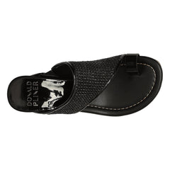 GYER | Women Donald Pliner Shoes Black Raffia