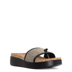 FARRAH | Women Donald Pliner Shoes Black Canvas
