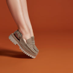 HALIE | Women Donald Pliner Shoes Taupe Suede