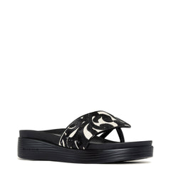 FIFI | Women Donald Pliner Shoes Natural Black Brocade