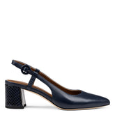 SONG | Women Donald Pliner Shoes Navy Leather