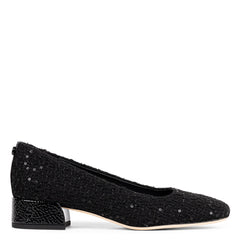 DREWW | Women Donald Pliner Shoes Black Bouclé