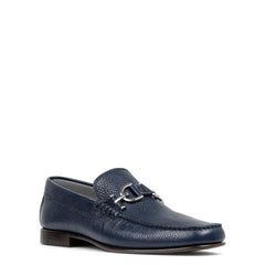 DACIO | Men Donald Pliner Shoes Indigo Pebbled Leather
