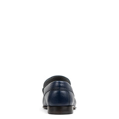 DACIO | Men Donald Pliner Shoes Indigo Pebbled Leather