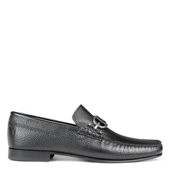 DACIO | Men Donald Pliner Shoes Black Lizard Print