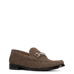 EVANSTON | Men Donald Pliner Shoes Dark Taupe Suede