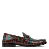 EVANSTON | Men Donald Pliner Shoes Mahogany Crocco
