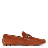 DACIO DRIVER | Men Donald Pliner Shoes Cognac Suede