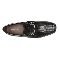 DACIO | Men Donald Pliner Shoes Black Croco
