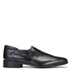 REX | Men Donald Pliner Shoes Black Stretch Nappa