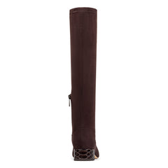 DOLORES KNEE-HIGH | Women Donald Pliner Shoes Dark Brown Suede