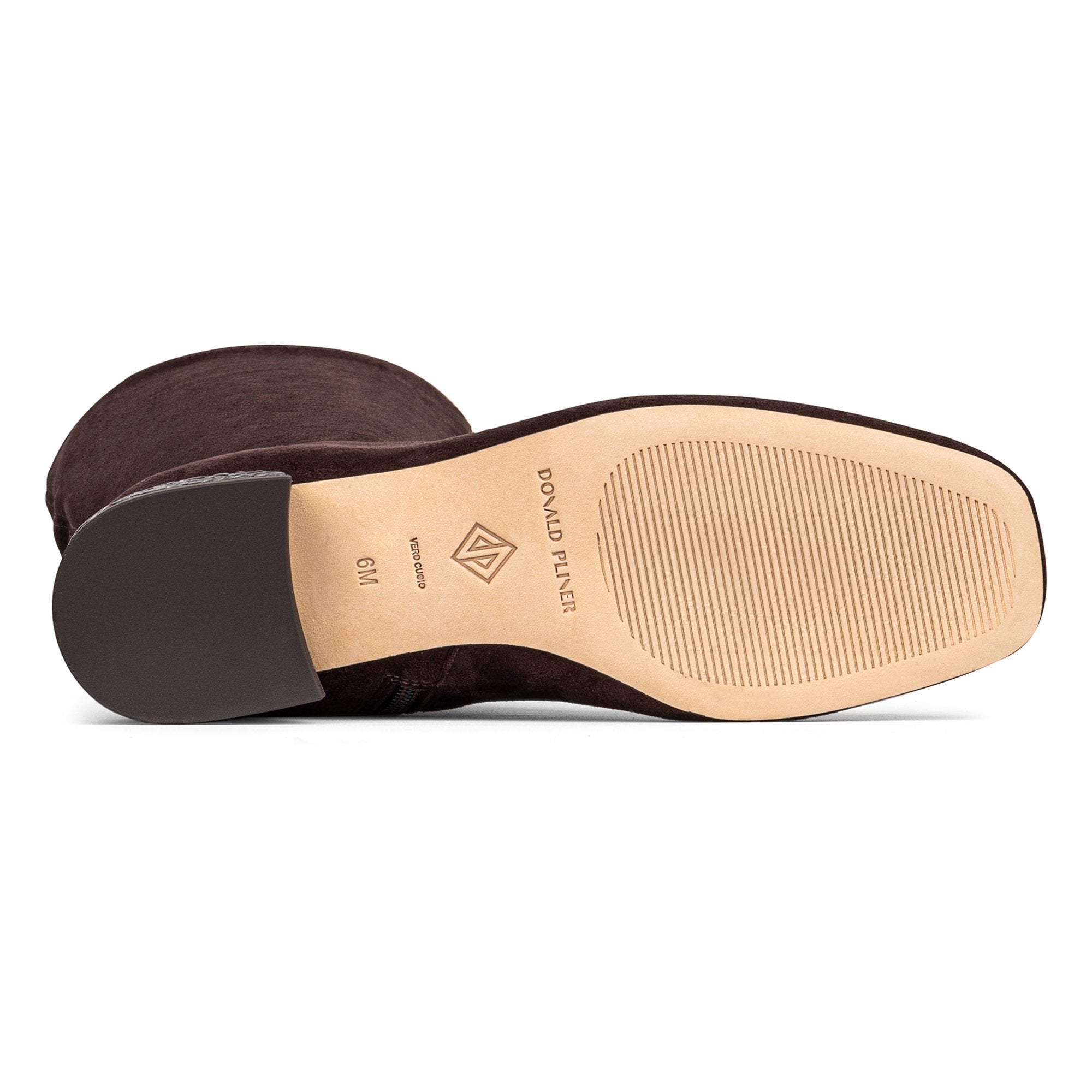 DOLORES KNEE-HIGH | Women Donald Pliner Shoes Dark Brown Suede