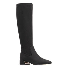 DOLORES KNEE-HIGH | Women Donald Pliner Shoes Black Crepe