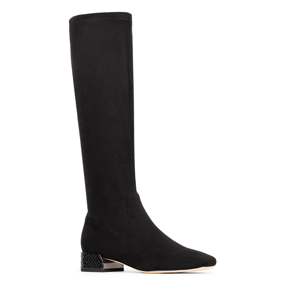 DOLORES KNEE-HIGH | Women Donald Pliner Shoes Black Suede