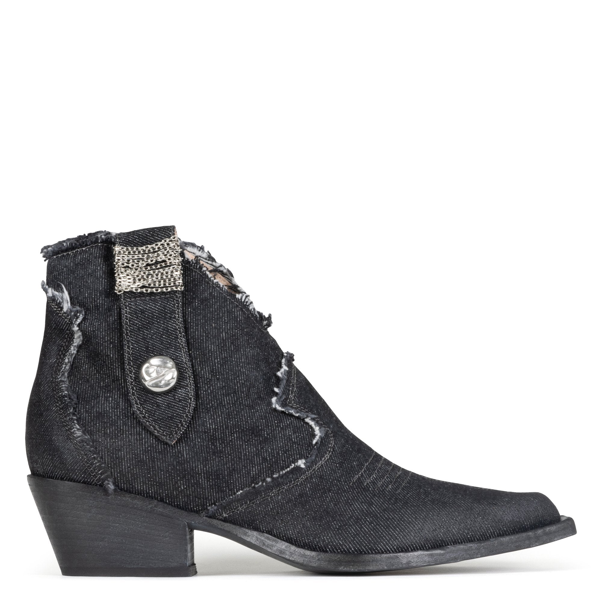 HENDRIK | Women Donald Pliner Shoes Black Denim