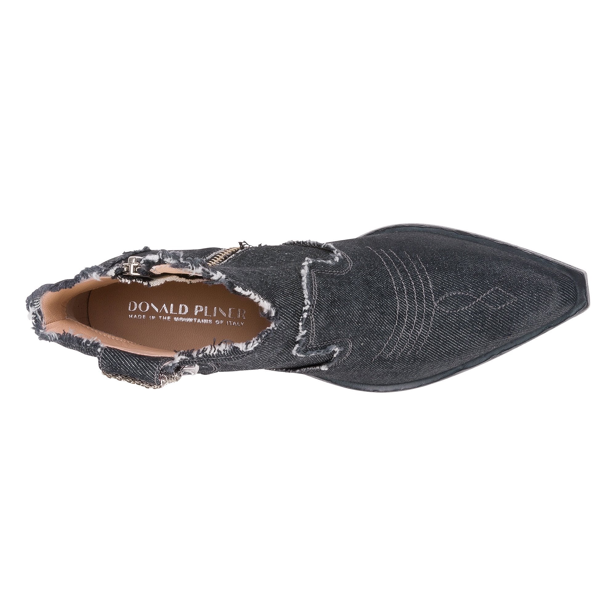 HENDRIK | Women Donald Pliner Shoes Black Denim