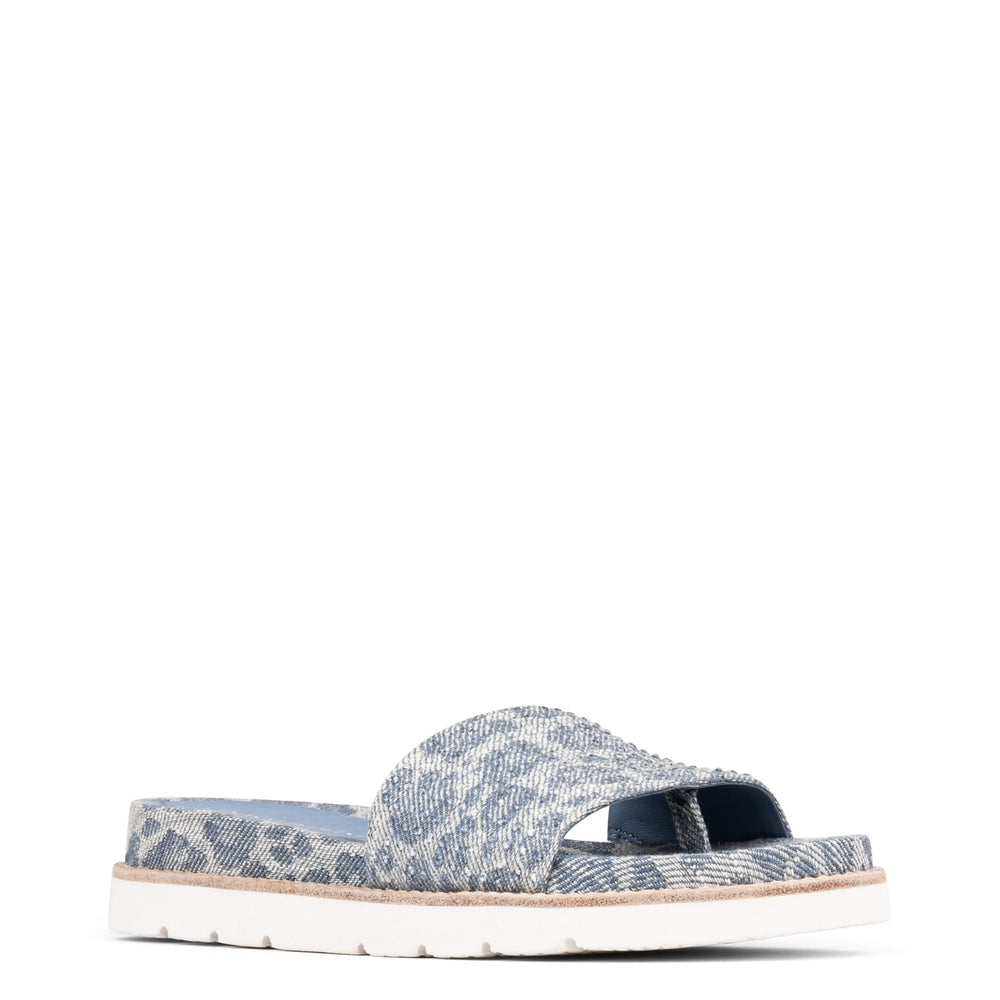 JOELLA | Women Donald Pliner Shoes Denim Leopard