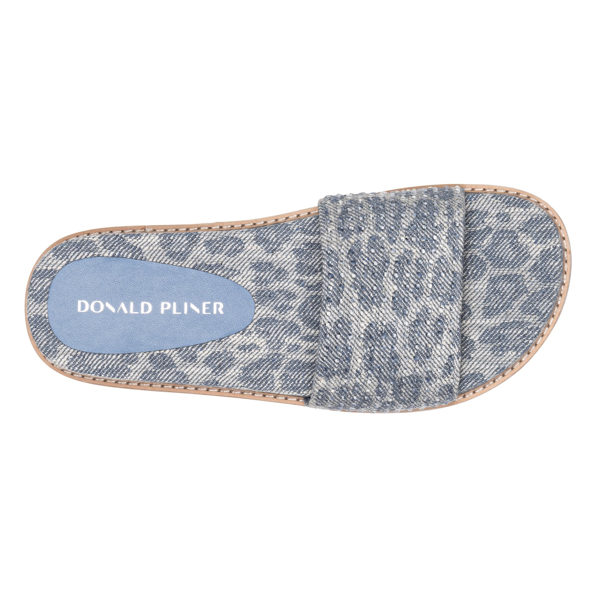 JOELLA | Women Donald Pliner Shoes Denim Leopard