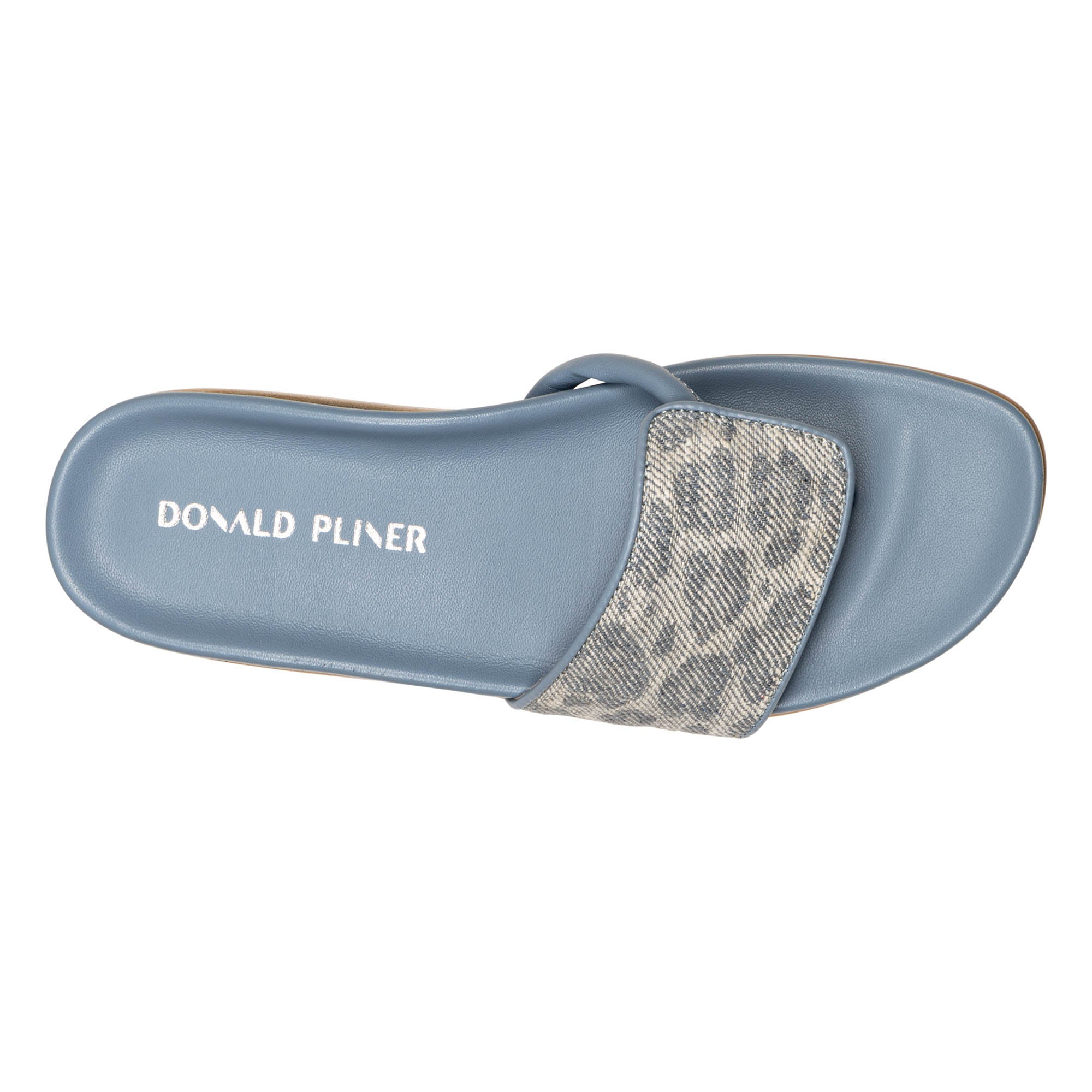 FIFI | Women Donald Pliner Shoes Denim Leopard