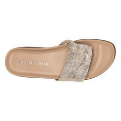 FIFI | Women Donald Pliner Shoes Camel Metallic
