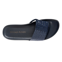 FIFI | Women Donald Pliner Shoes Navy Croco