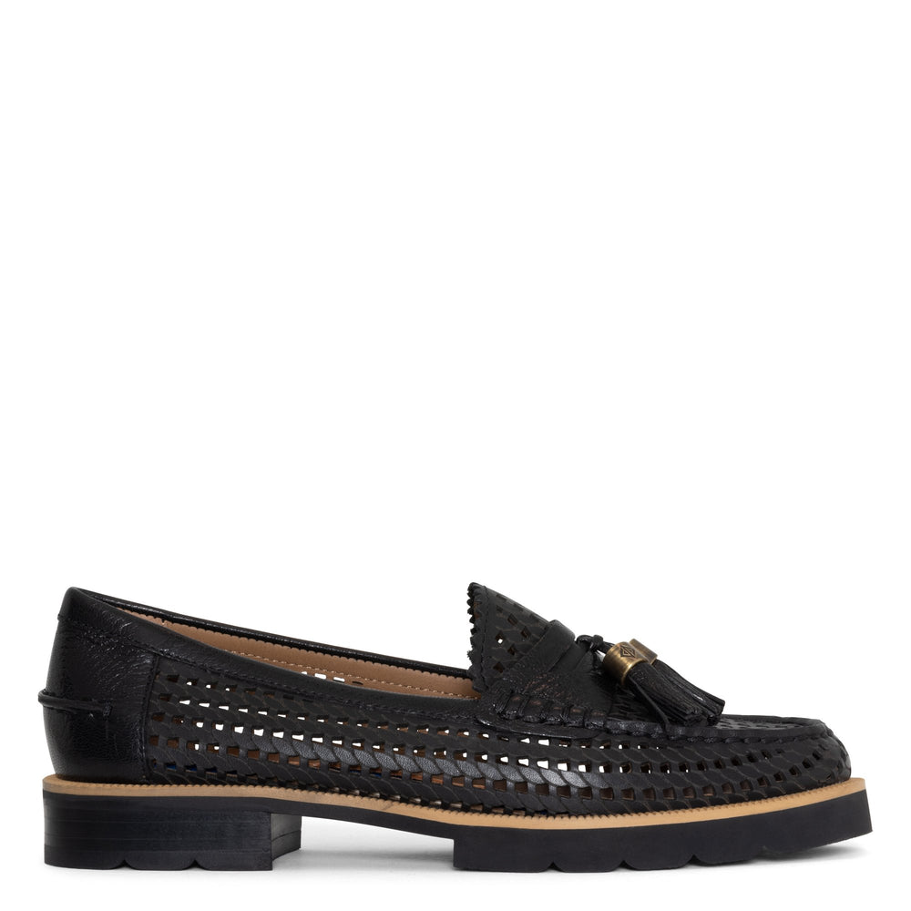 LENNY | Women Donald Pliner Shoes Black Textured