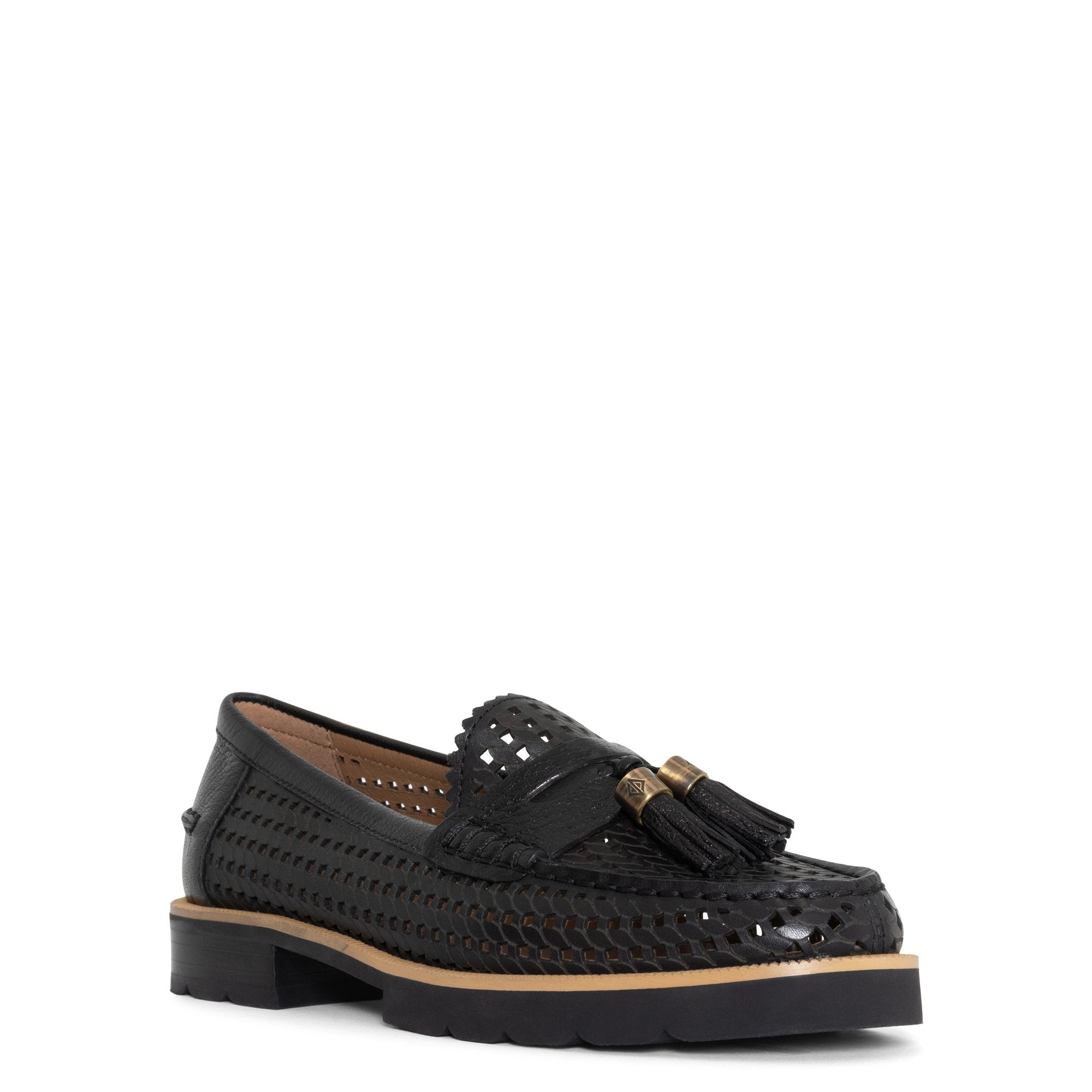LENNY | Women Donald Pliner Shoes Black Textured