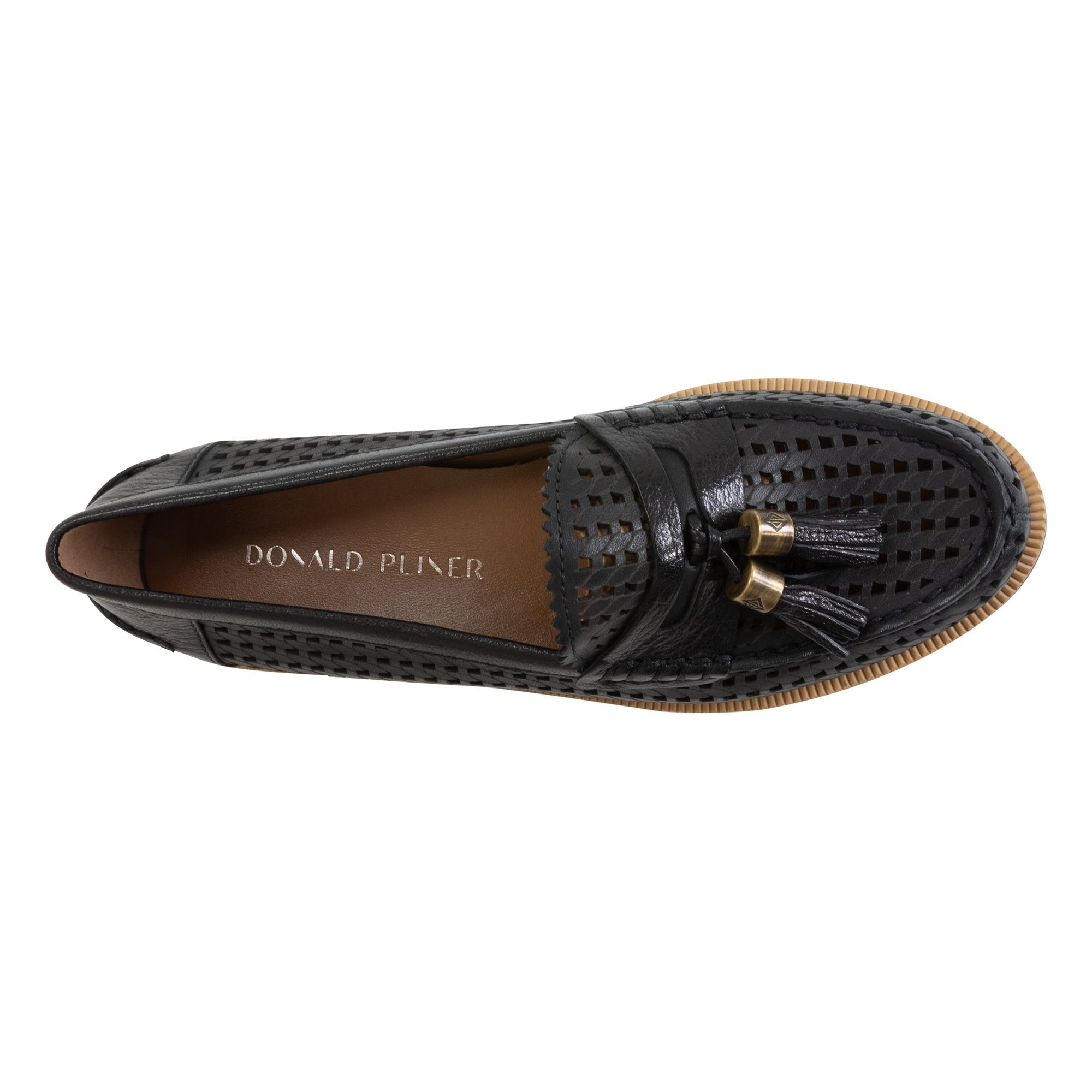 LENNY | Women Donald Pliner Shoes Black Textured