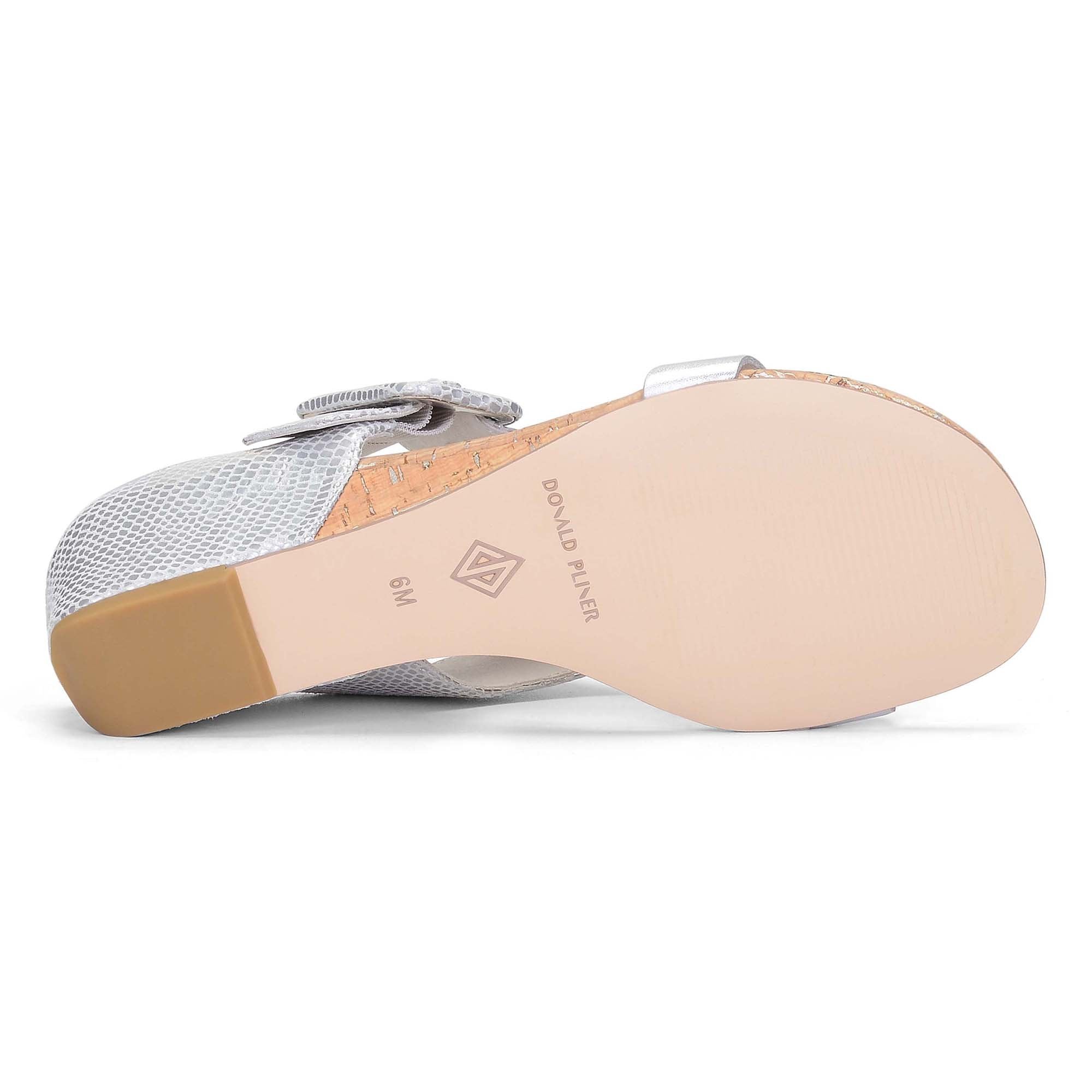 OFELIA | Women Donald Pliner Shoes Silver Cork
