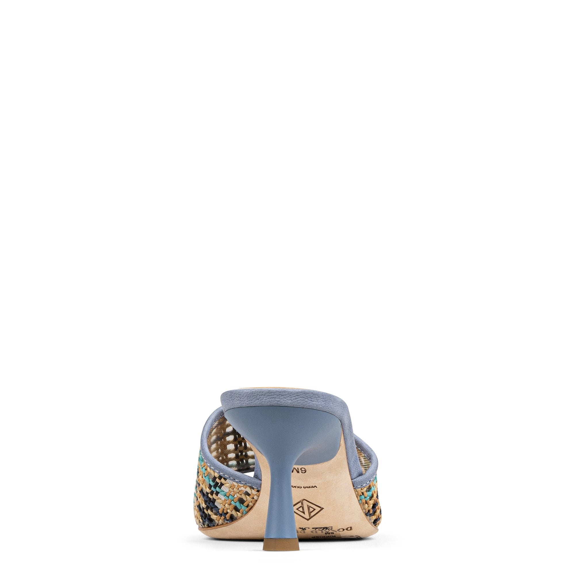 RIKKI | Women Donald Pliner Shoes Navy Multi Raffia