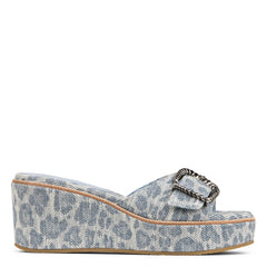 ALFEE | Women Donald Pliner Shoes Denim Leopard