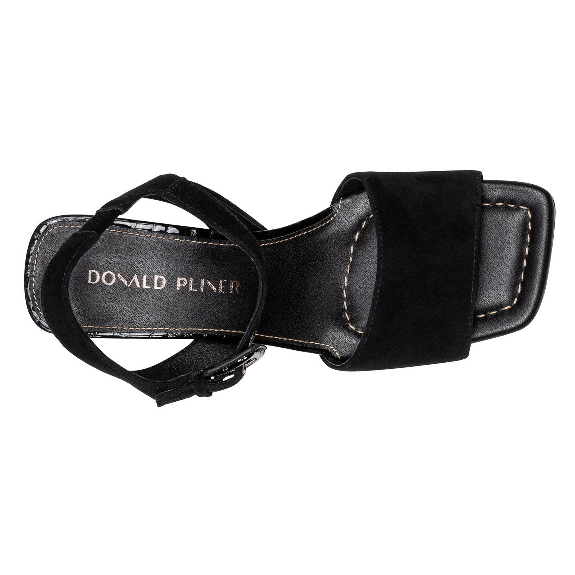 AARO | Women Donald Pliner Shoes Black Suede