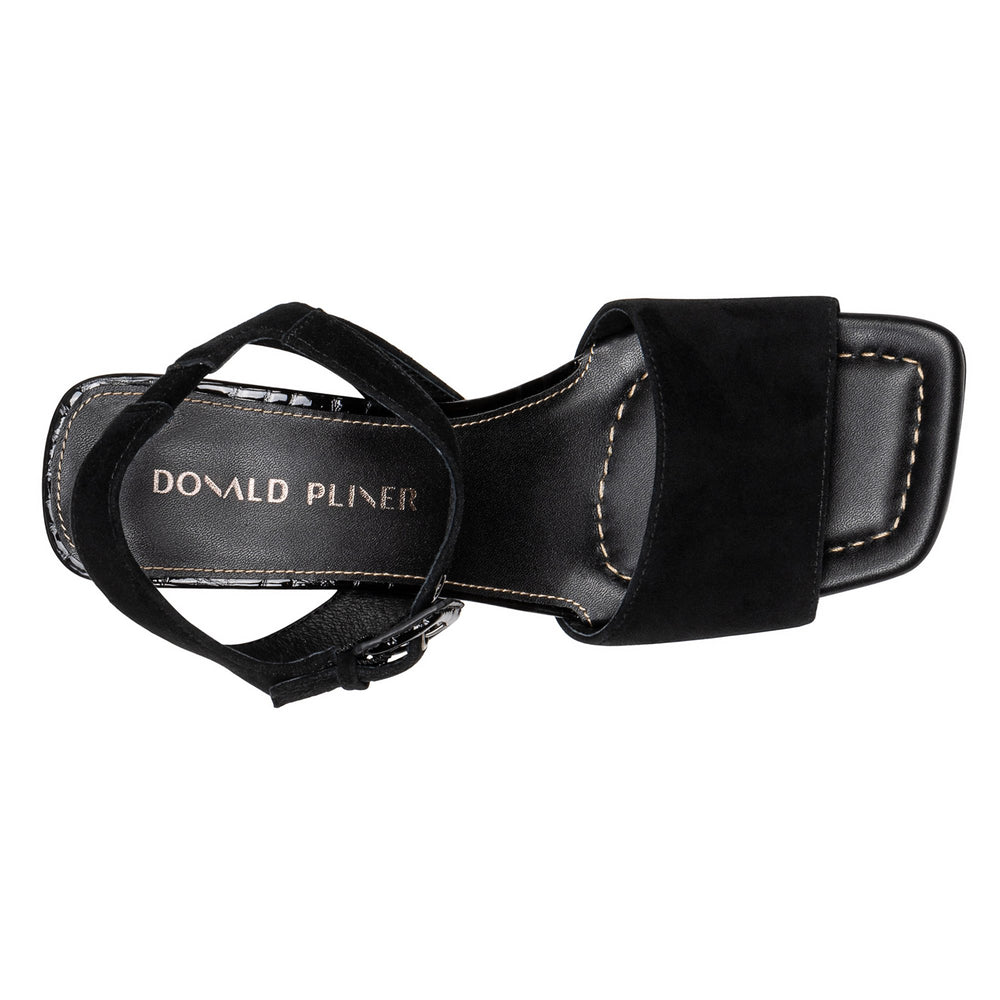 AARO | Women Donald Pliner Shoes Black Suede