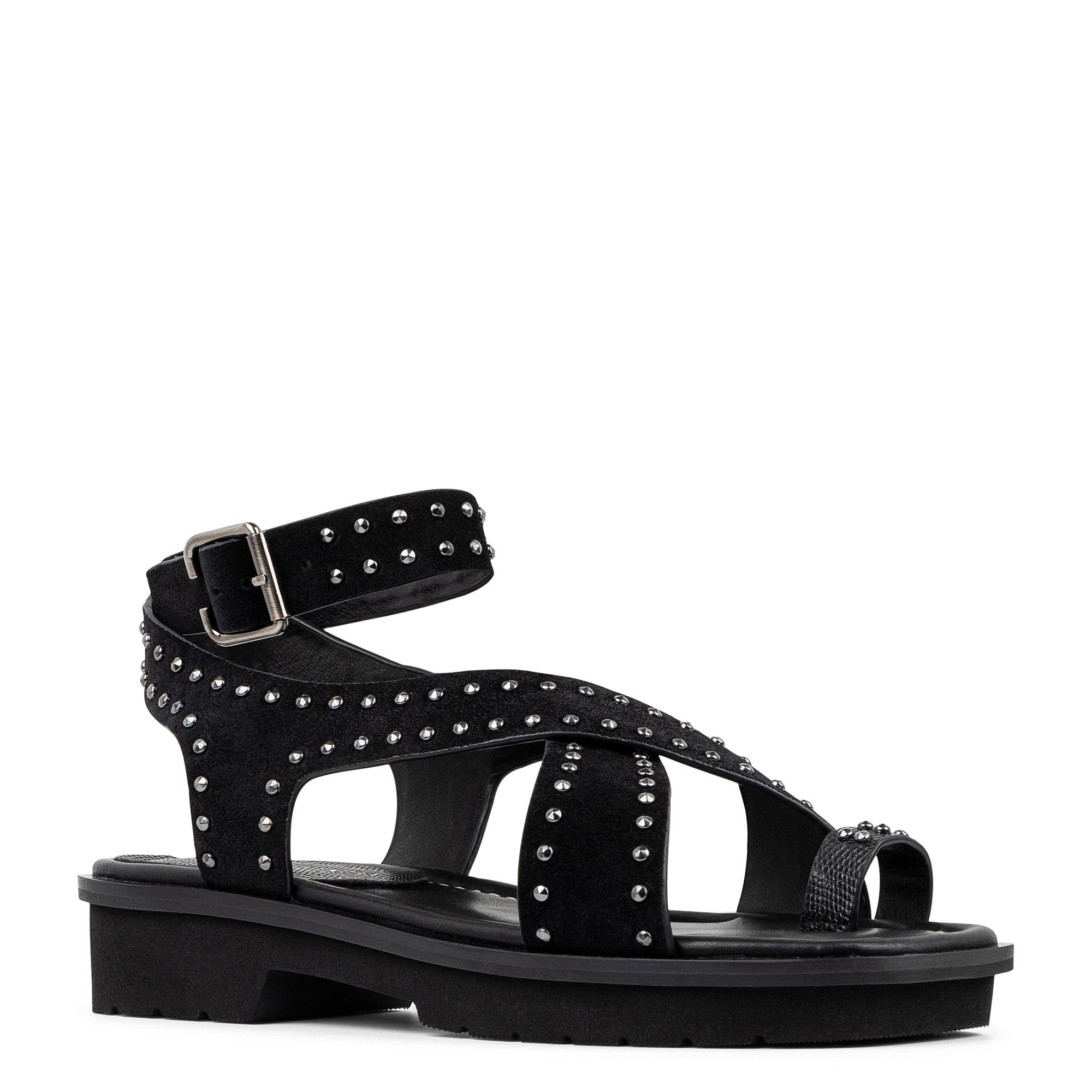 THALITA | Women Donald Pliner Shoes Black Suede