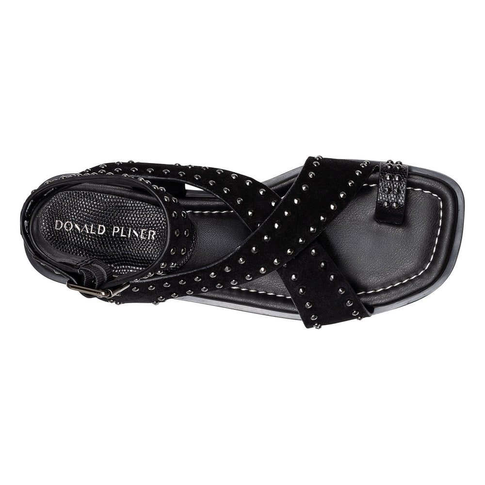 THALITA | Women Donald Pliner Shoes Black Suede