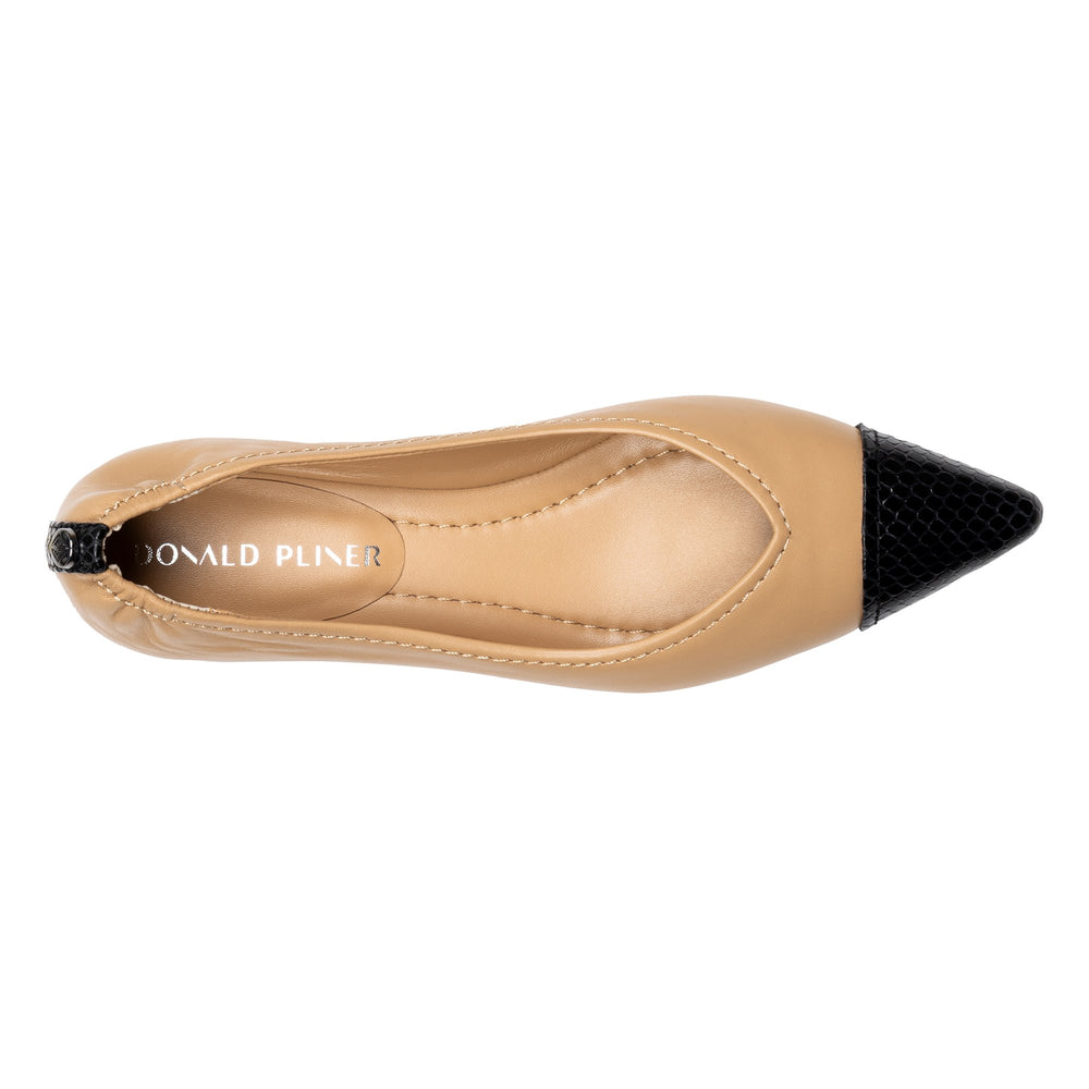 LADONNA | Women Donald Pliner Shoes Black Camel