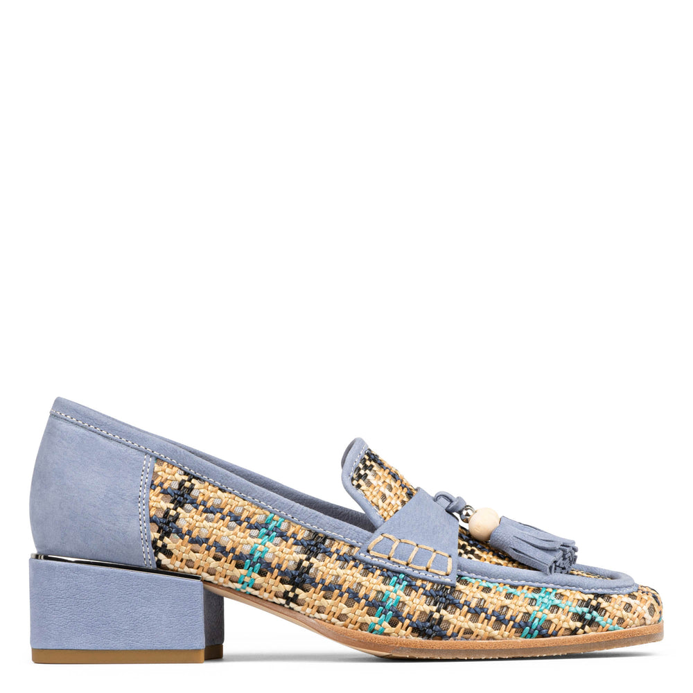 ARROYO | Women Donald Pliner Shoes Navy Multi Raffia