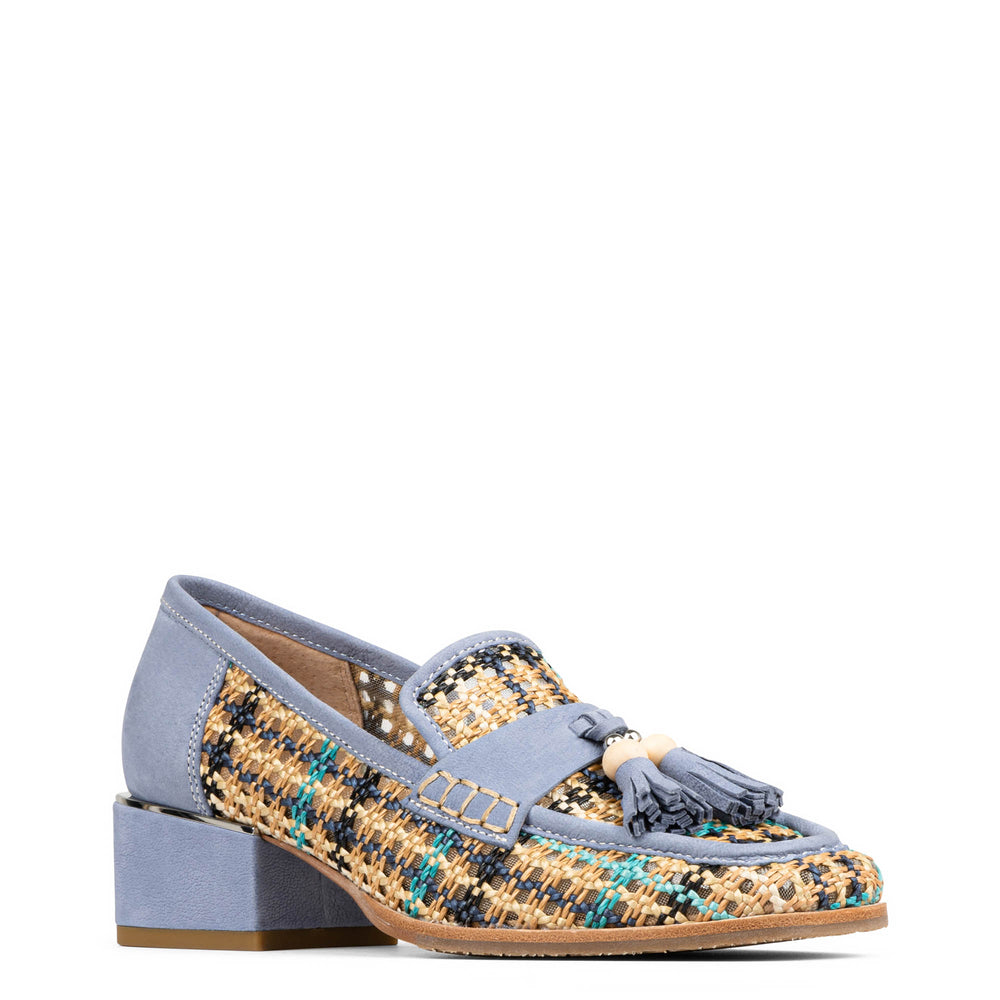 ARROYO | Women Donald Pliner Shoes Navy Multi Raffia