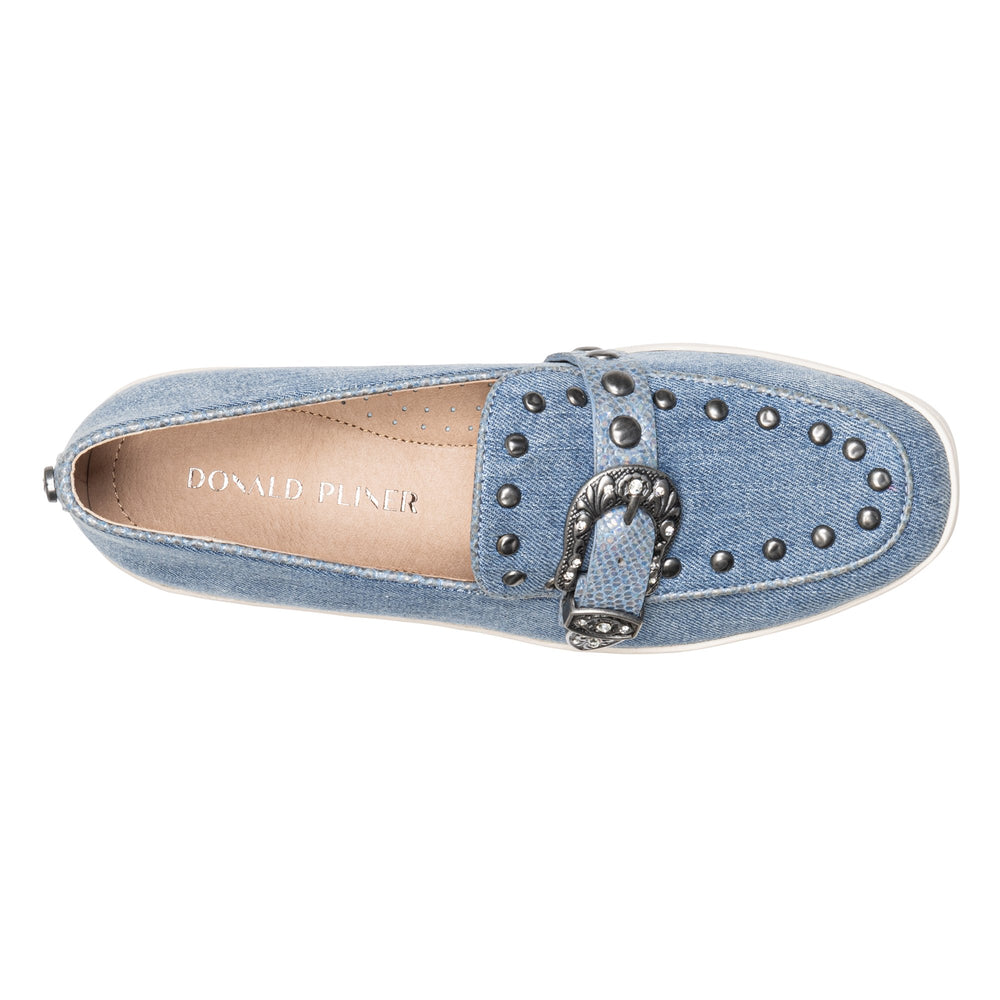 TAMARA | Women Donald Pliner Shoes Blue Denim