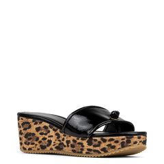 SILLI | Women Donald Pliner Shoes Black Leopard