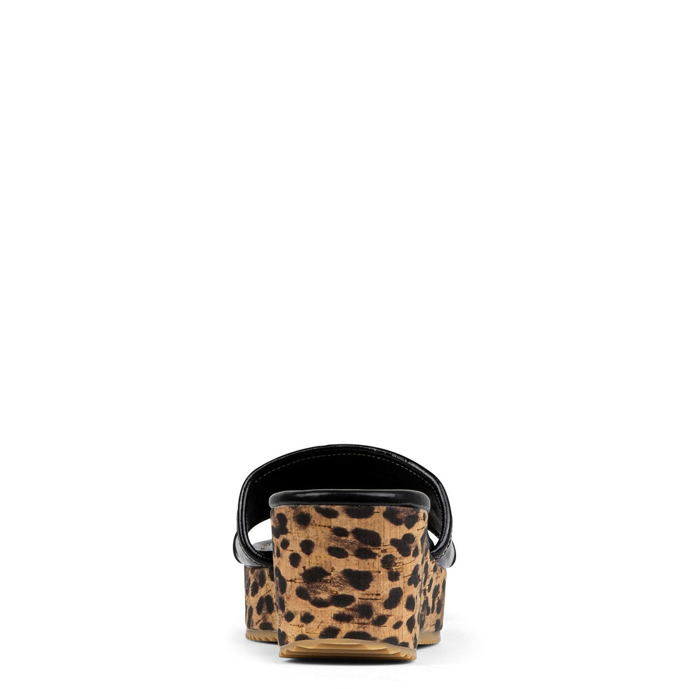 SILLI | Women Donald Pliner Shoes Black Leopard