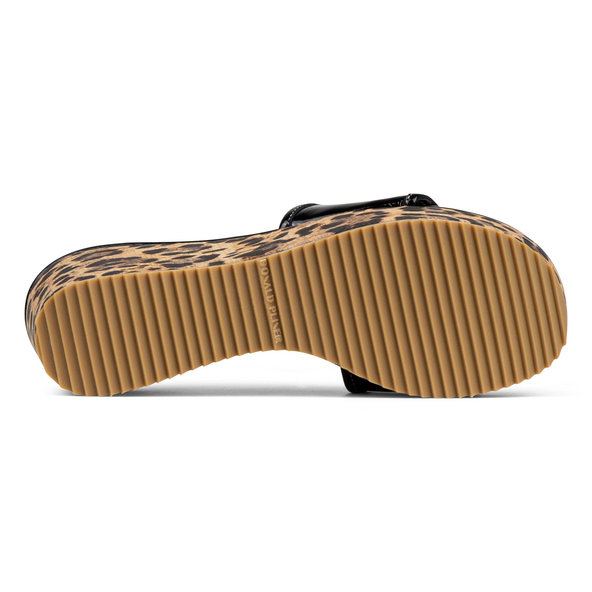 SILLI | Women Donald Pliner Shoes Black Leopard