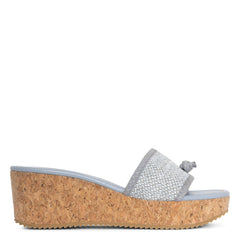 SILLI | Women Donald Pliner Shoes Denim Cork
